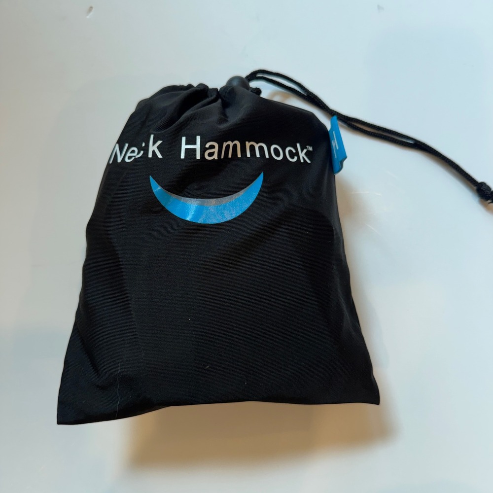 The Neck Hammock Portable Cervical Traction Device for Neck Pain Relief Black